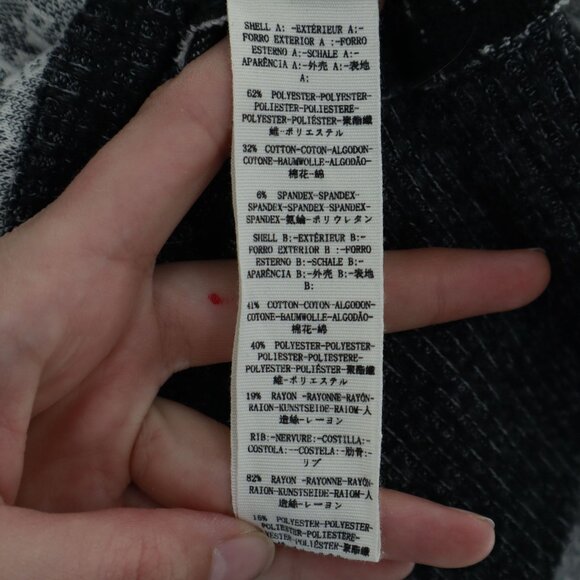 We The Free At The Lodge Fair Isle Sweater Womens S Gray Boho Casual Baggy Loose - Picture 4 of 16